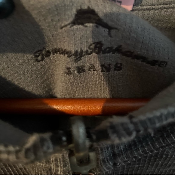 Tommy Bahama 3X big and tall zip up sweater - Picture 2 of 2